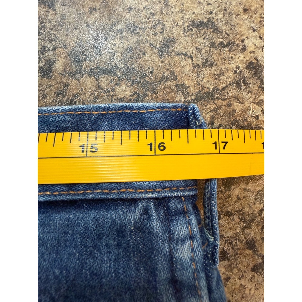 VTG Wrangler 13MWZ Cowboy Cut Orig Fit Jeans Mens 36x38 (Fits 33x36) Made in USA - Picture 10 of 12